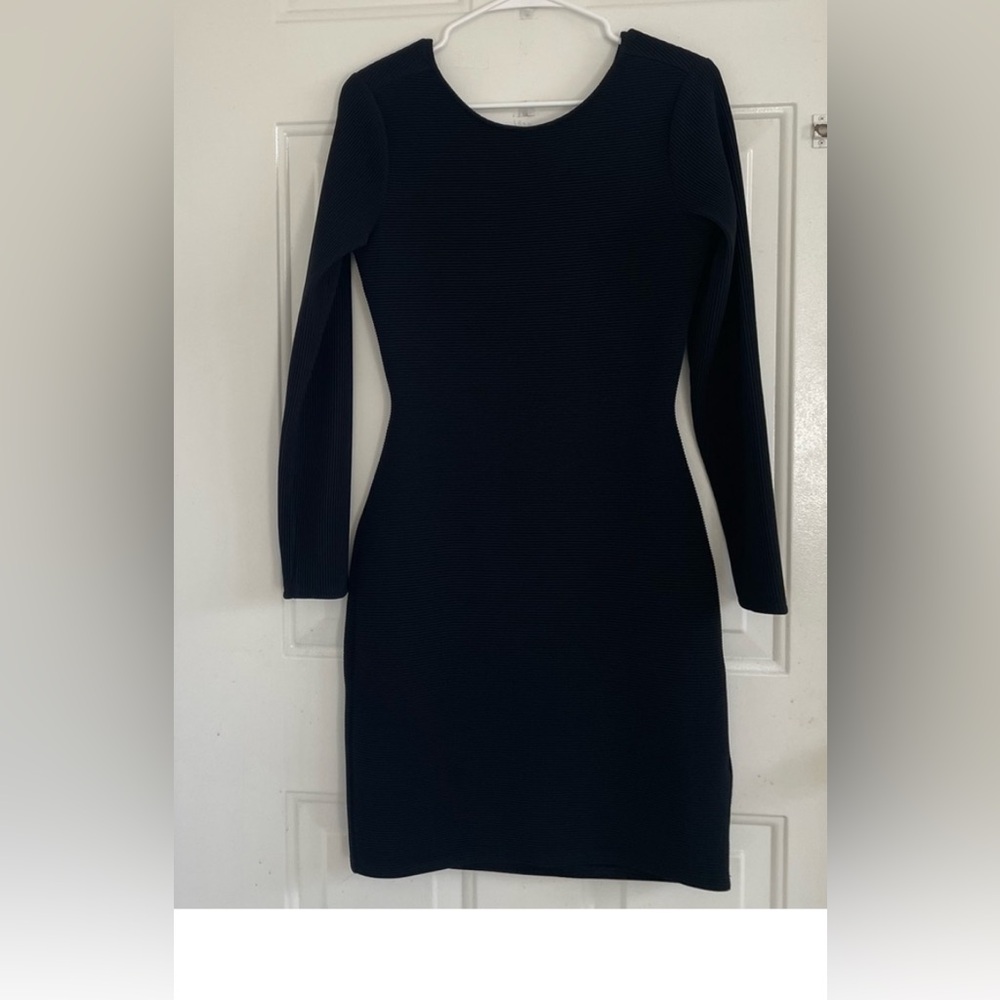 EXPRESS Black Women’s Open Back Knot Dress  Size M